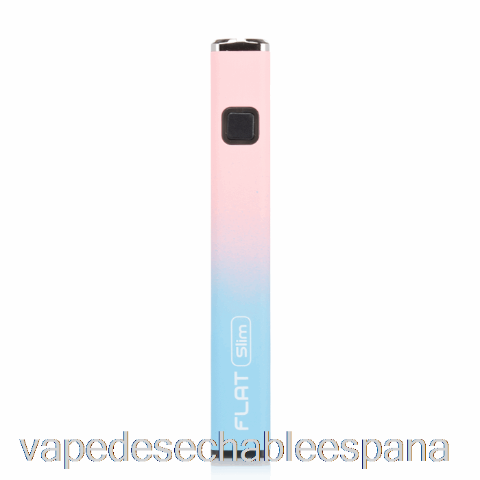 Vape Desechable España Yocan Flat Slim 350mah Batería Azul Rosa